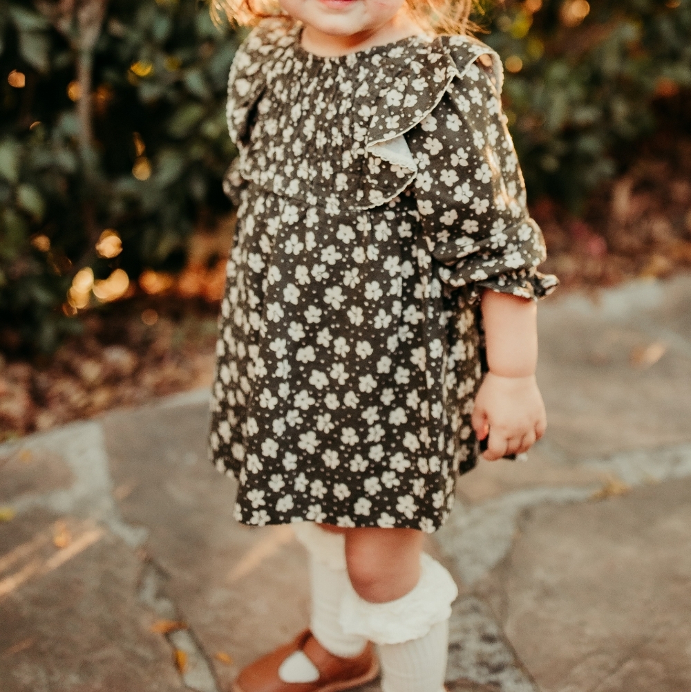 Floral Ruffle Dress - Picture 3 of 4